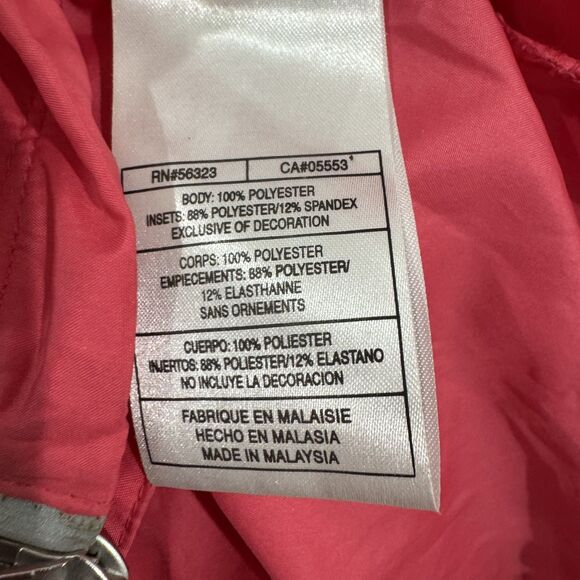 Nike Jacket Women's Medium Pink Full Zip Windbreaker Running Reflective Pockets - Picture 7 of 8